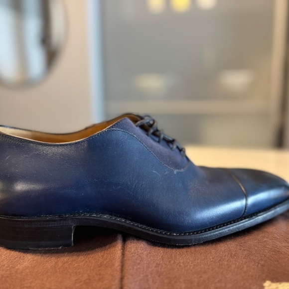 LondinG Paris HERACLEE 471 SMOOTH LEATHER AND SUEDE UK size 6 - Picture 11 of 12